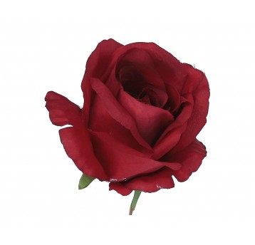 Róża wyrobowa czerwona śr 8cm/9cm
