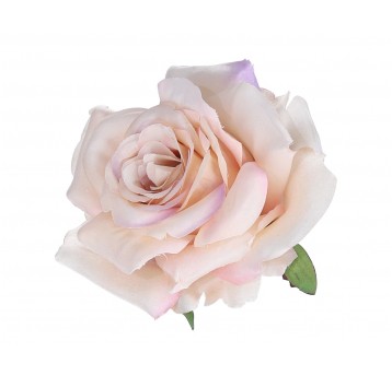 Róźa wyrobowa pudrowy-róź śr10cm/6cm