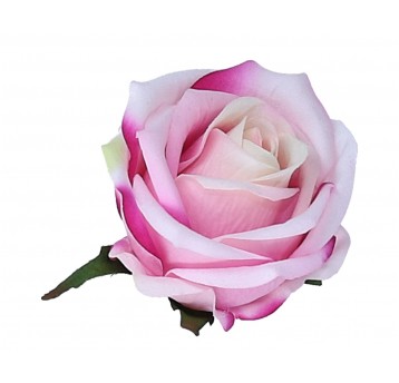 Róza wyrobowa rózowa 5cm/6cm