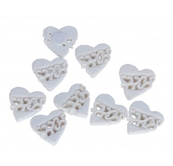 Serca na przylepcu op=9 szt. 24mm