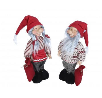 Skrzat ozdobny do kompozycji mix 45cm