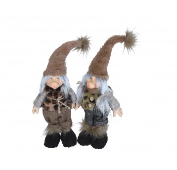 Skrzaty ozdobne do kompozycji mix 40cm