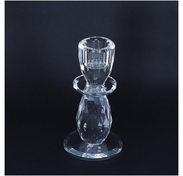 Świecznik szklany 13cm/5cm