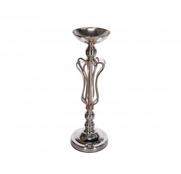 Świecznik złoty do dekoracji śr 16cm/47cm