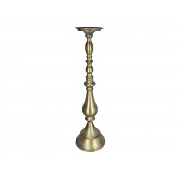 Świecznik złoty do dekoracji śr 18cm/65cm
