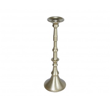 Świecznik złoty do kompozycji śr 13cm/41cm