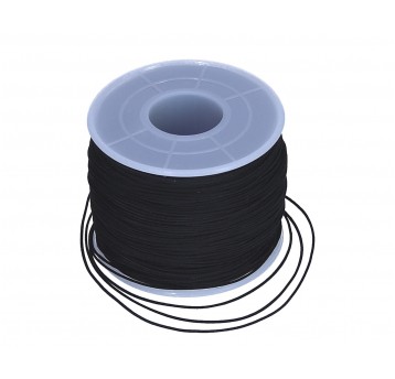 Sznurek czarny do kompozycji 100M/0,6