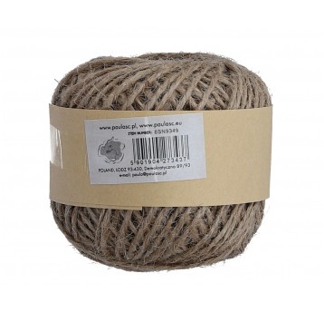 Sznurek lniany naturalny 20 m/2mm