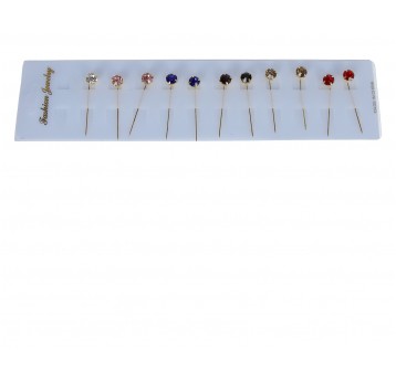 Szpilki dekoracyjne op.12szt 0,8cmx5cm