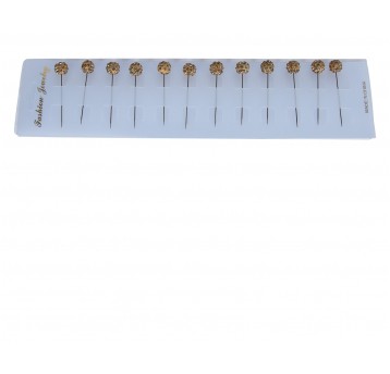 Szpilki dekoracyjne op.12szt 1cmx5cm