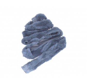 Sztuczne futerko c. szare 150cm /4cm