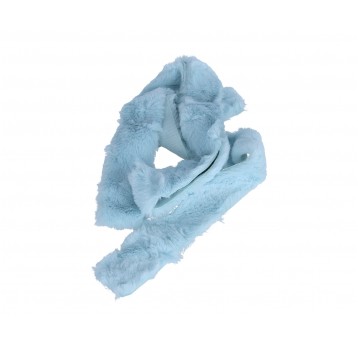 Sztuczne futerko niebieskie 150cm /4cm