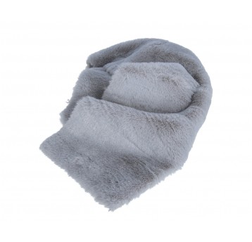 Taśma futrzana szara szer.16cm, dł 1 m