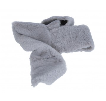 Taśma futrzana szara szer.8cm, dł 1 m