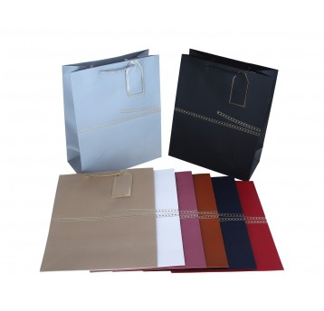 Torebka ozdobna mix kol.32cm/26cm/12cm