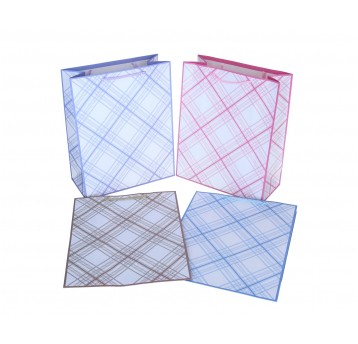 Torebka papierowa mix 4 kol.32cm/26cm/12cm