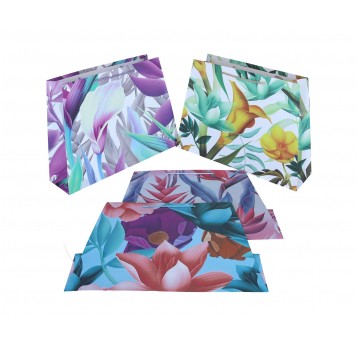 Torebka papierowa mix kol. 31cm/44cm/12cm
