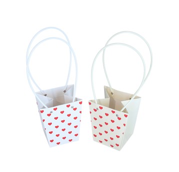 Torebki na kwiaty mix kol. 15cm/13cm/9cm
