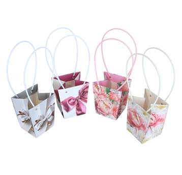 Torebki na kwiaty mix kol.15cm/13cm/9cm