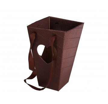Torebki ozdobne na kwiaty h 23cm d 13cm