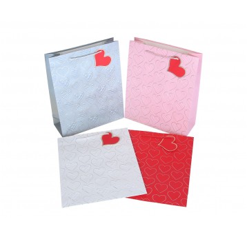 Torebki papierowe 26*32*10 mix