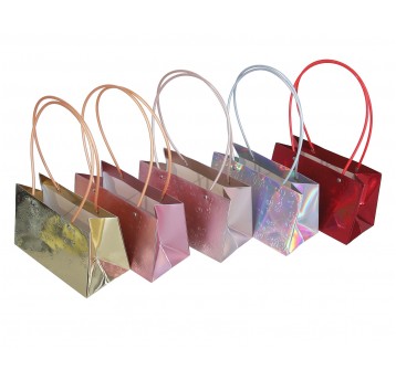 Torebki papierowe mix kol.13,5cm/22cm/10cm