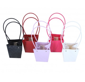 Torebki papierowe mix kol. 13cm/13cm/9cm