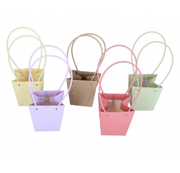 Torebki papierowe mix kol. 13cm/13cm/9cm