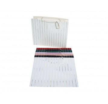 Torebki papierowe mix kol 40cm/50cm/15cm