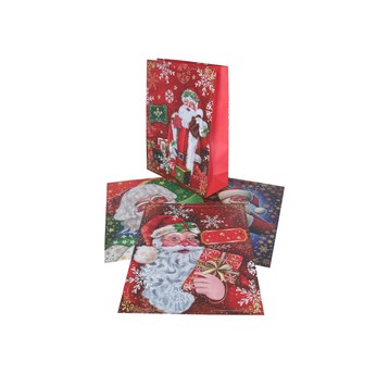 Torebki papierowe mix kol. 53cm/42cm/15cm