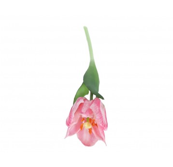 Tulipan róźowy sylikon 26cm