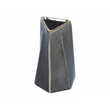 Wazon brązowo-złoty 10cm/18cm
