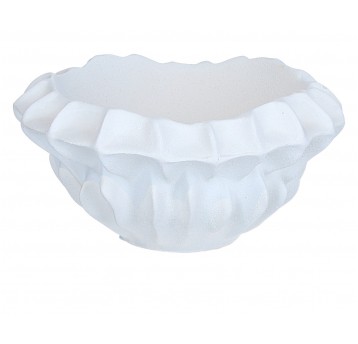 Wazon kremowy ozdobny śr 23cm/15cm