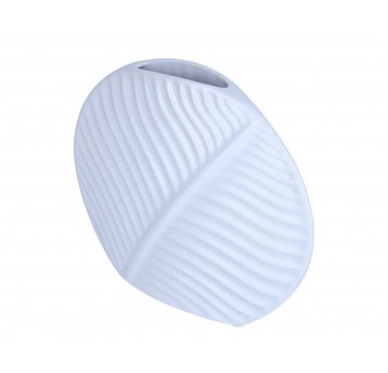 Wazon ozdobny biały 18cm/20cm/4cm