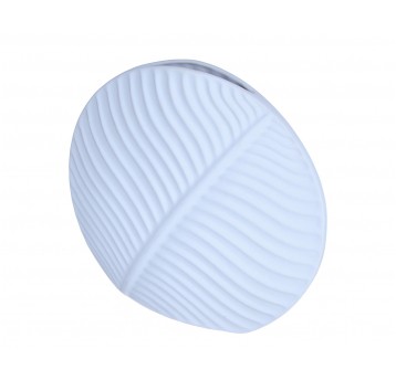 Wazon ozdobny kremowy 34cm/32cm/8cm