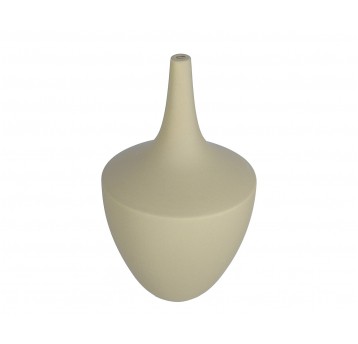 Wazon ozdobny źółty śr 13cm/22cm
