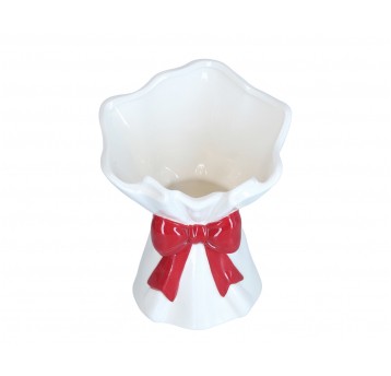 Wazon z ceramiki do kompozycji 25cm/18cm