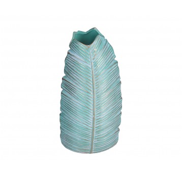 Wazon zielono-złoty 38cm/19cm/12cm