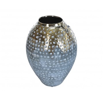 Wazon zloto-szary ozdobny śr 11cm/31cm