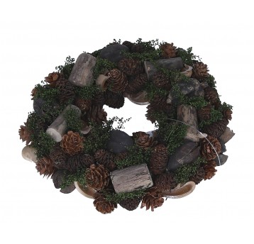 Wianek ozdobny z kompozycją śr23cm