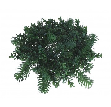 Wianek ozdobny zielony śr 35cm