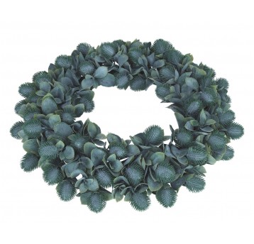 Wianek ozdobny zielony śr 45cm