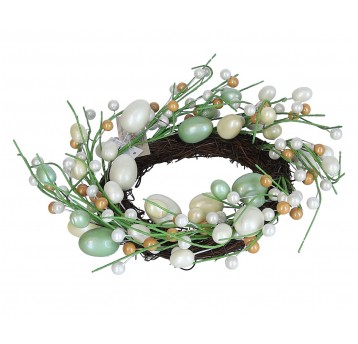 Wianek wielkanocny do dekoracji śr 28cm