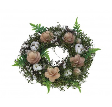 Wianek wielkanocny śr 30cm