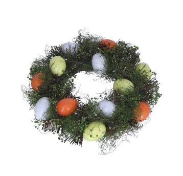 Wianek wielkanocny śr 30cm