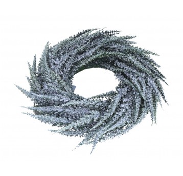 Wianek z ośnieźonych gałązek śr 23cm
