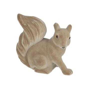 Wiewiórka beźowa do dekoracji 19cm