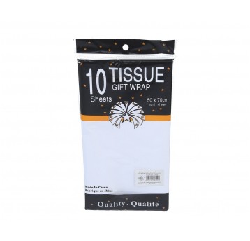 Wodoodporna bibułka papier.do pakowania(17g)10szt.