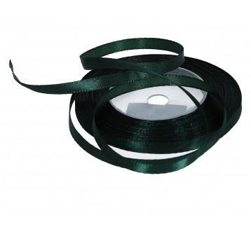 Wstązka atlasowa c zielona 6mm /25y