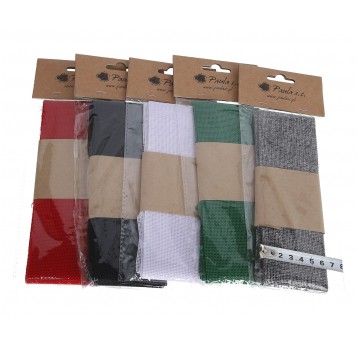 Wstązka mix 5kol.1op=10 szt.l2m d6cm